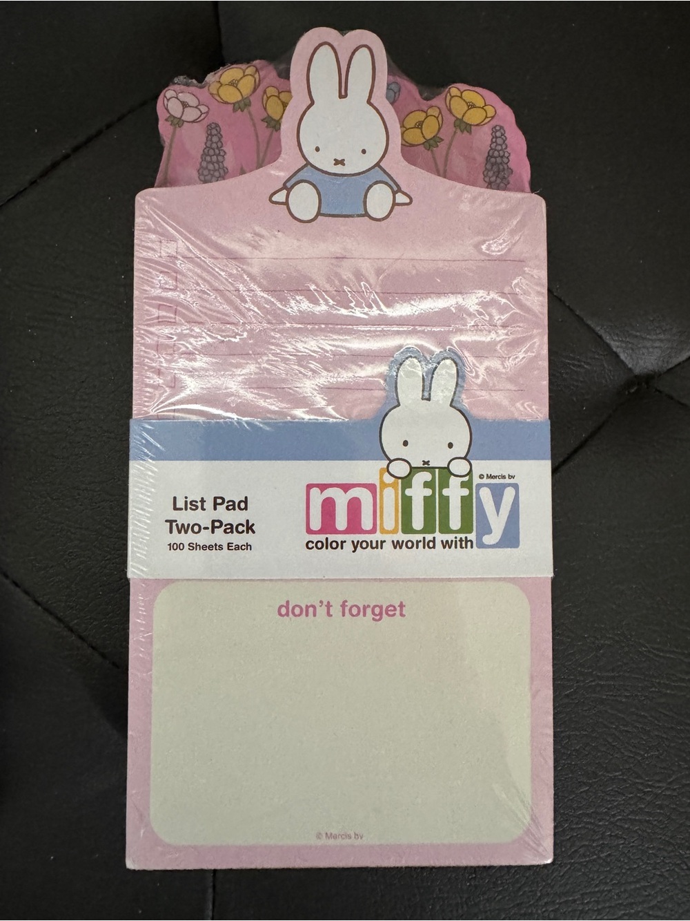 Miffy Pink List Pad Two-Pack